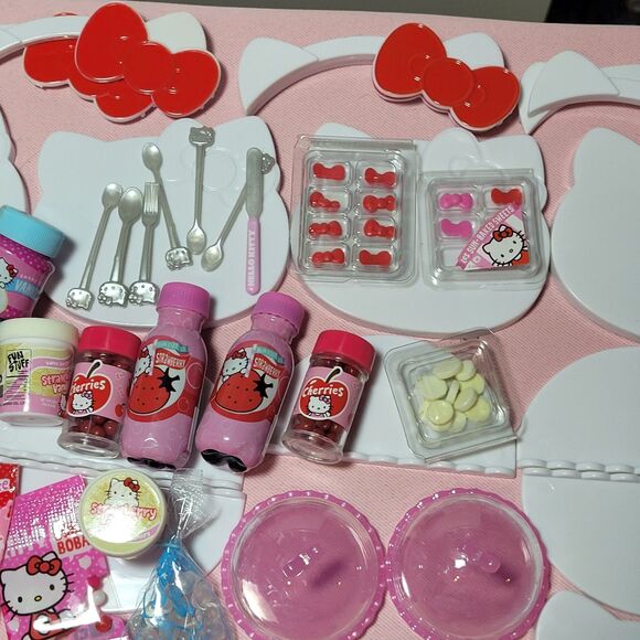 Hello Kitty MGA Make it Miniverse Food Lot Sanrio Parts Toy Barbie Y2K Miniature - Picture 14 of 16
